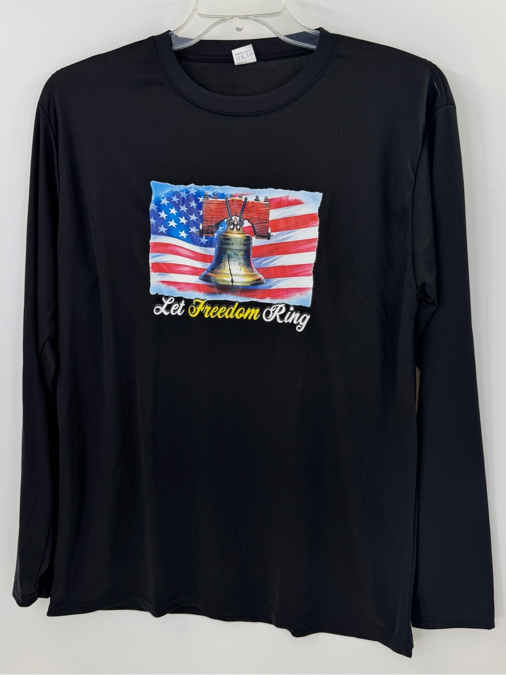 Armored Sportswear Let Freedom Ring Long Sleeve Tee L